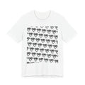 Vintage camera graphic T-shirt in black and white